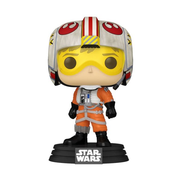 Star Wars POP! Movies Vinyl Figur Luke Red 6 9 cm