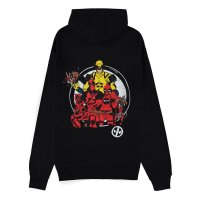 Deadpool Zipper Hoodie Sweater Family Portrait Size XL