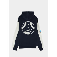 Starfield Kapuzenjacke mit Reißverschluß Monochrome Emblem Größe XXL