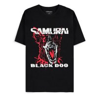 Cyberpunk 2077 T-Shirt Black Dog Samurai Album Art