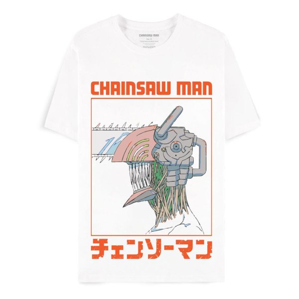 Chainsaw Man T-Shirt Three Tone Chainsaw Size XL