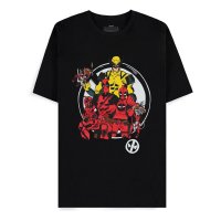 Deadpool T-Shirt Family Portrait Größe XL