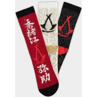 Assassin´s Creed Shadows Socks 3-Pack Crew 43-46