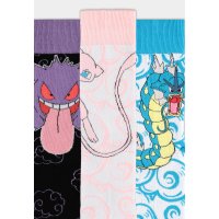 Pokémon Socks 3-Pack Crew 43-46