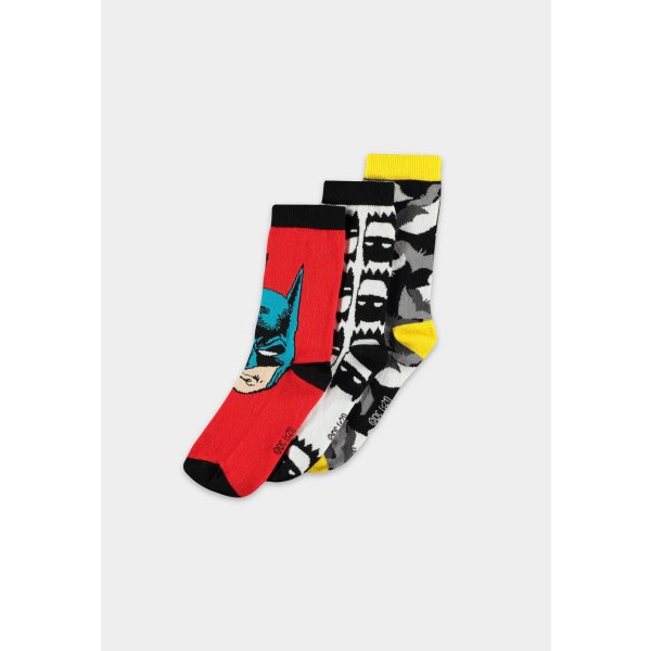 Warner - Batman - Crew Socks (3Pack)