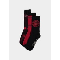 GOT - House Of The Dragon - Mens Crew Socks (3Pack)