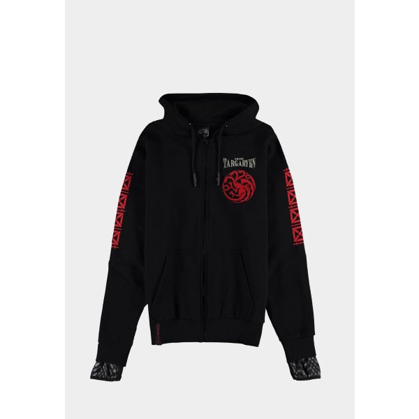 GOT - House Of The Dragon - Mens Hero Item Zipper Hoodie