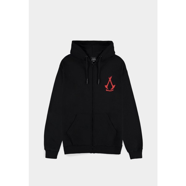 Assassins Creed Shadows - Two Tone Kanji Mens Zipper Hoodie