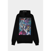 Yu-Gi-Oh! - Sublimated Satin Patch - Mens Zipper Hoodie