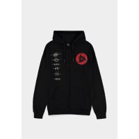 Naruto Shippuden - Akatsuki Symbols Mens Zipper Hoodie