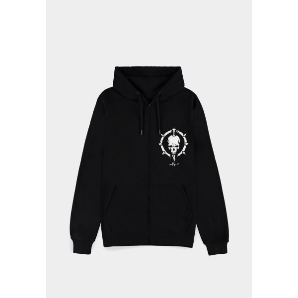 Diablo IV - Necromancer Sigil  Mens Zipper Hoodie - Diablo IV HD716457DIA - (Sweaters / Hooded Sweatshirts)