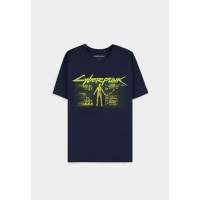 Cyberpunk 2077 - Vitruvian Man Mens Short Sleeved T-shirt