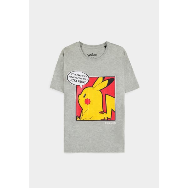 Pokémon - Pika Pikachu - Mens Short Sleeved T-shirt