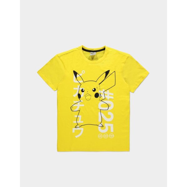 Pokémon - Shocked Pika - Mens T-shirt