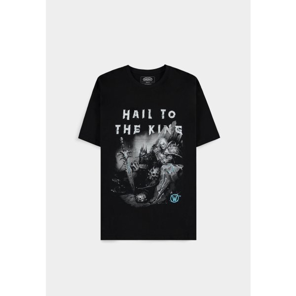 World Of Warcraft - Hail To The King Mens Short Sleeved T-shirt