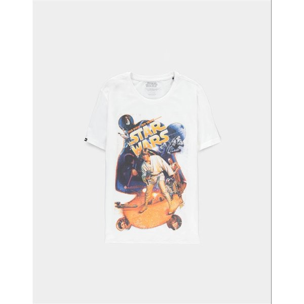 Star Wars - Luke Poster - Mens (Sustainable) Short Sleeved T-shirt