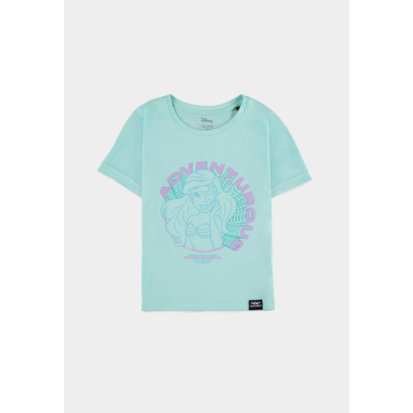 Disney Fearless Princess (Kids) - Ariel Girls Short Sleeved T-Shirt