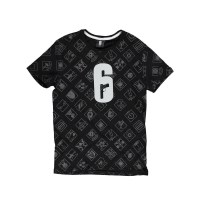 6 - Siege - AOP Logo Mens T-shirt