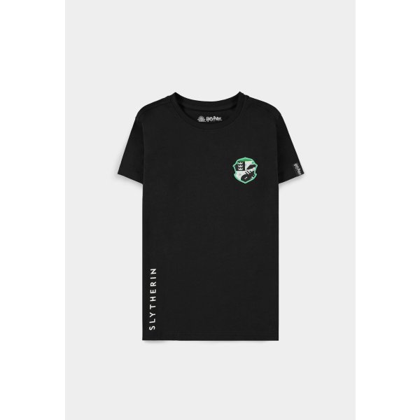 Harry Potter - Slytherin Emblem Boys Short Sleeved T-shirt