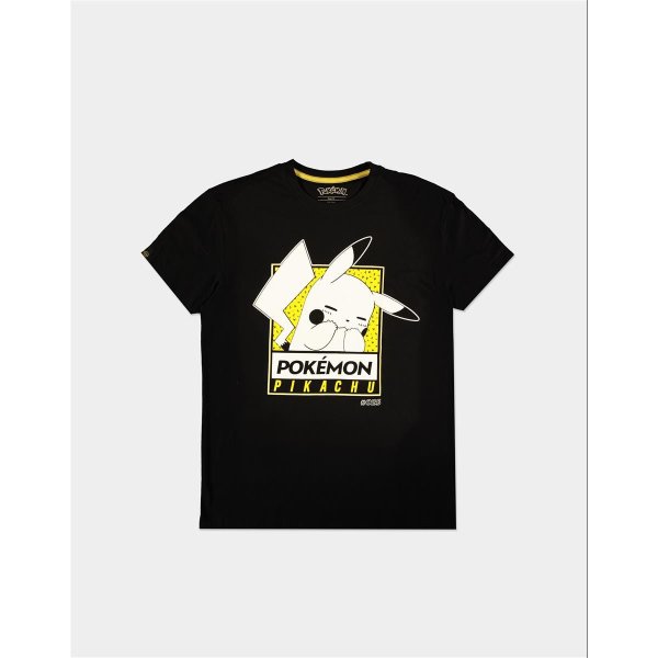 Pokémon - Embarrassed Pika - Mens Short Sleeved T-shirt