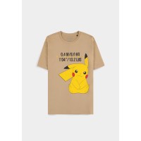 Pokémon - Pikachu Short Sleeved T-shirt (Beige)