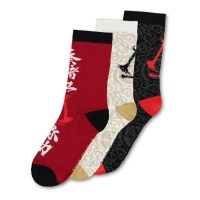 Assassin´s Creed Shadows Socken 3er-Pack Crew 39-42