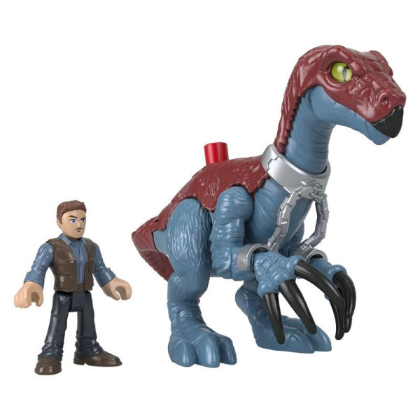 Mattel Imaginext Jurassic World Therizinosaurus & Owen GVV63