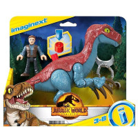 Mattel Imaginext Jurassic World Therizinosaurus & Owen GVV63