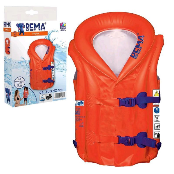 BEMA® aufblasbare Schwimmweste 15-30 kg 18028