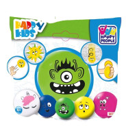 Happy People Klebeball im Display, sortiert 607078