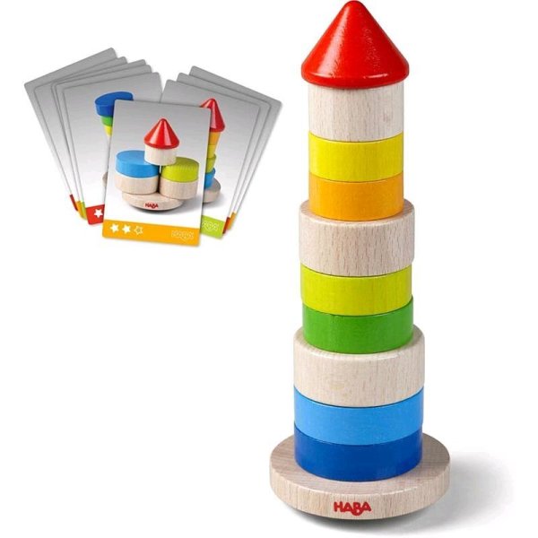 HABA Stapelspiel Wackelturm 305403