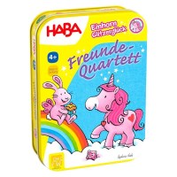 HABA Einhorn Glitzerglück Freunde Quartett 306998