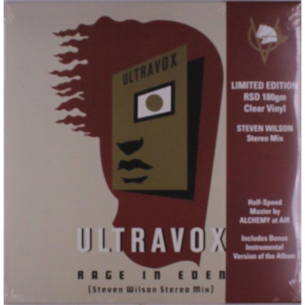 Ultravox: Rage In Eden (Steven Wilson Stereo Mix) (Limited Edition) (Clear Vinyl)