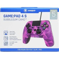 PS4 Controller  Game:Pad 4S bubblegum camo kabel