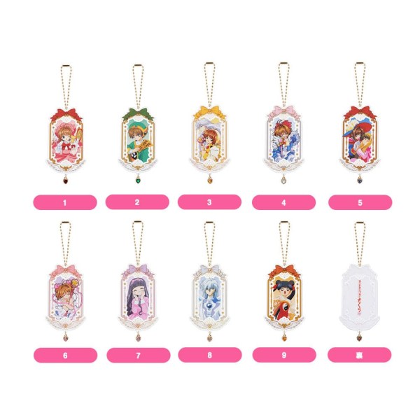 Cardcaptor Sakura Acrylic Keychain 25th Anniversary 8 cm Assortment (9)