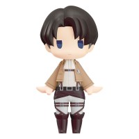 Attack on Titan HELLO! GOOD SMILE Actionfigur Levi 10 cm