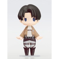 Attack on Titan HELLO! GOOD SMILE Actionfigur Levi 10 cm