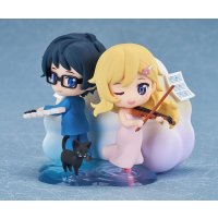 Your Lie in April Minifiguren Qset 2er-Pack Kaori Miyazono & Kosei Arima 9 cm