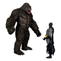 DC Justice League Monsterverse DC Multiverse Actionfiguren 2er-Pack Batman & Kong 29 cm