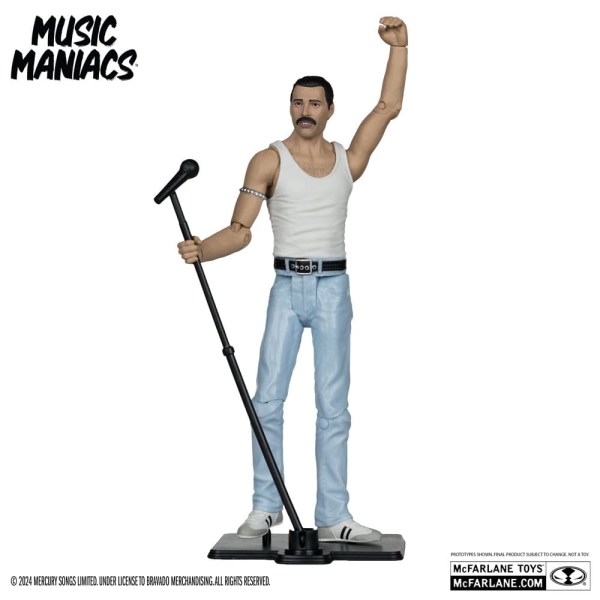 Music Maniacs Rock Actionfigur Freddy Mercury 15 cm