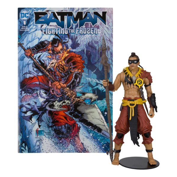 DC Direct Page Punchers Actionfigur & Comic Robin (Batman: Fighting The Frozen Comic) 18 cm