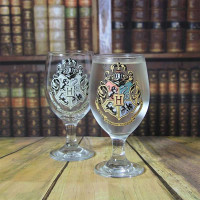 Harry Potter Glas mit Farbwechseleffekt Hogwarts