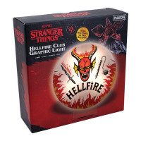 Stranger Things Lampe Hellfire Club Logo 20 cm