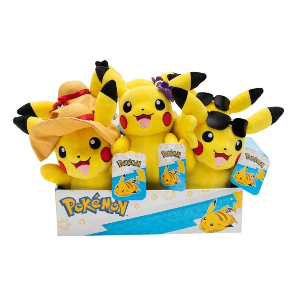 Pokémon Plüschfiguren Summer 20 cm Sortiment (6)