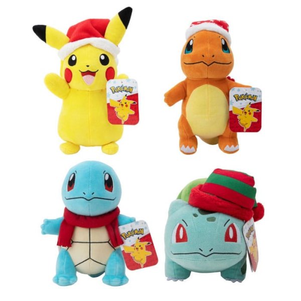 Pokémon Plüschfiguren Holiday Series 20 cm Sortiment (6)