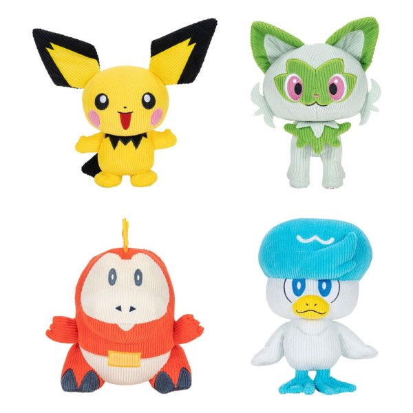 Pokémon Select Plüschfiguren Corduroy 20 cm Sortiment (6)