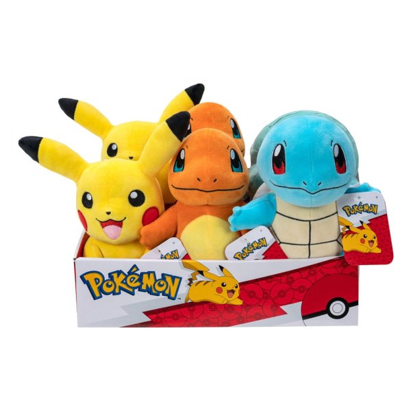 Pokémon Plüschfiguren Kanto 20 cm Sortiment (6)