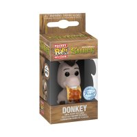 Shrek 30th POP! Vinyl Schlüsselanhänger 4 cm Donkey Display (12)