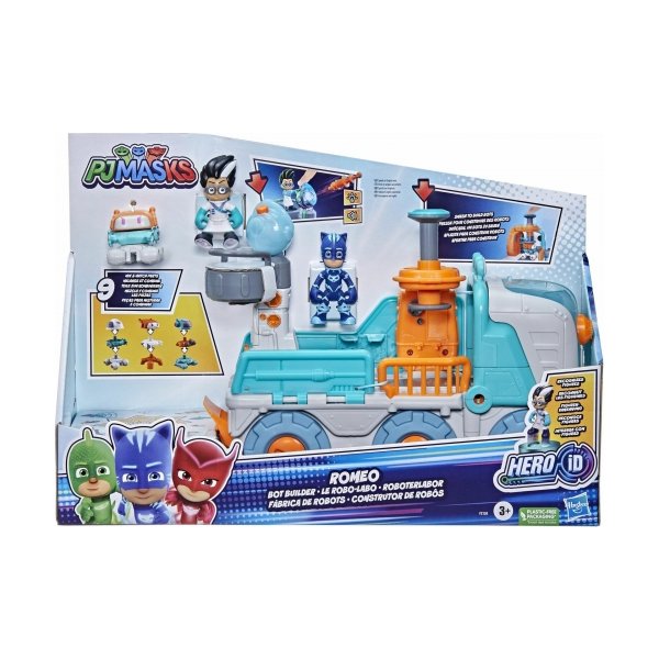 Hasbro - PJ Masks Romeo Bot Builder