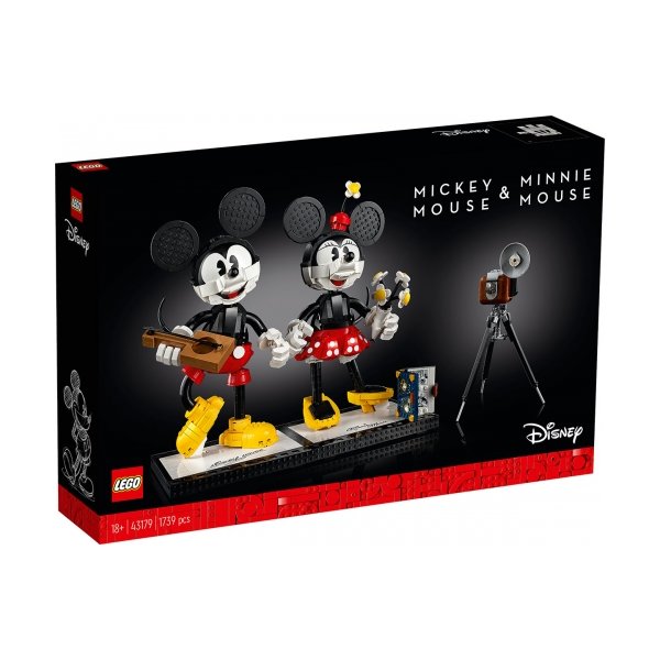 Lego 43179 - Disney Mickey Mouse & Minnie Mouse Buildable Characters